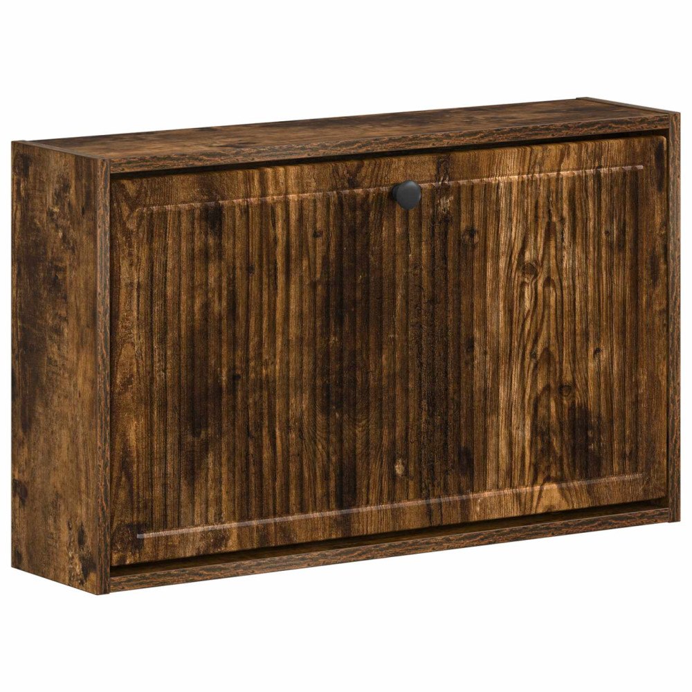 vidaXL Väggmonterad skoskåp EDE 71 x 17 x 43 cm Konstruerat trä