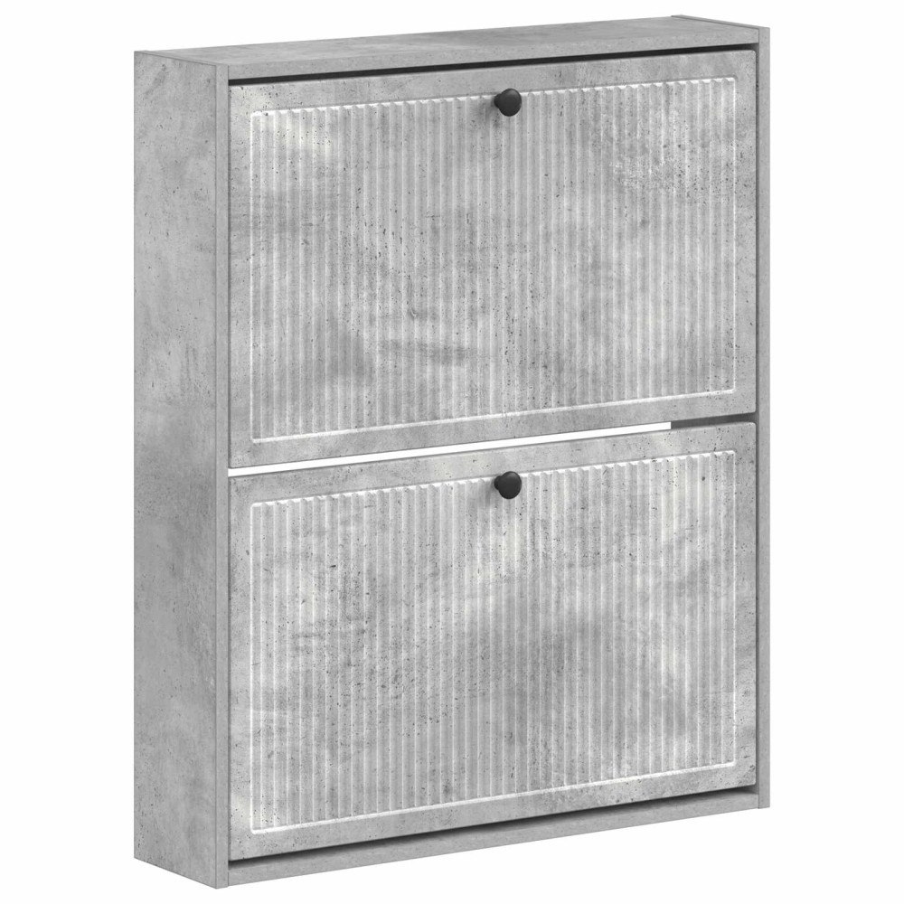 vidaXL Väggmonterad skoskåp EDE 71 x 17 x 86 cm Konstruerat trä