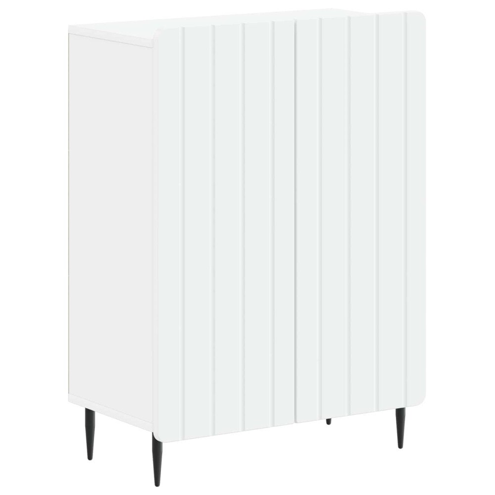 vidaXL Badrumsskrubb ZWOLLE Vit 59,5 x 31 x 79,5 cm Konstruerat trä