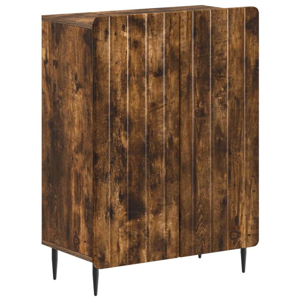 vidaXL Badrumsskrubb ZWOLLE Rökt ek 59,5 x 31 x 79,5 cm