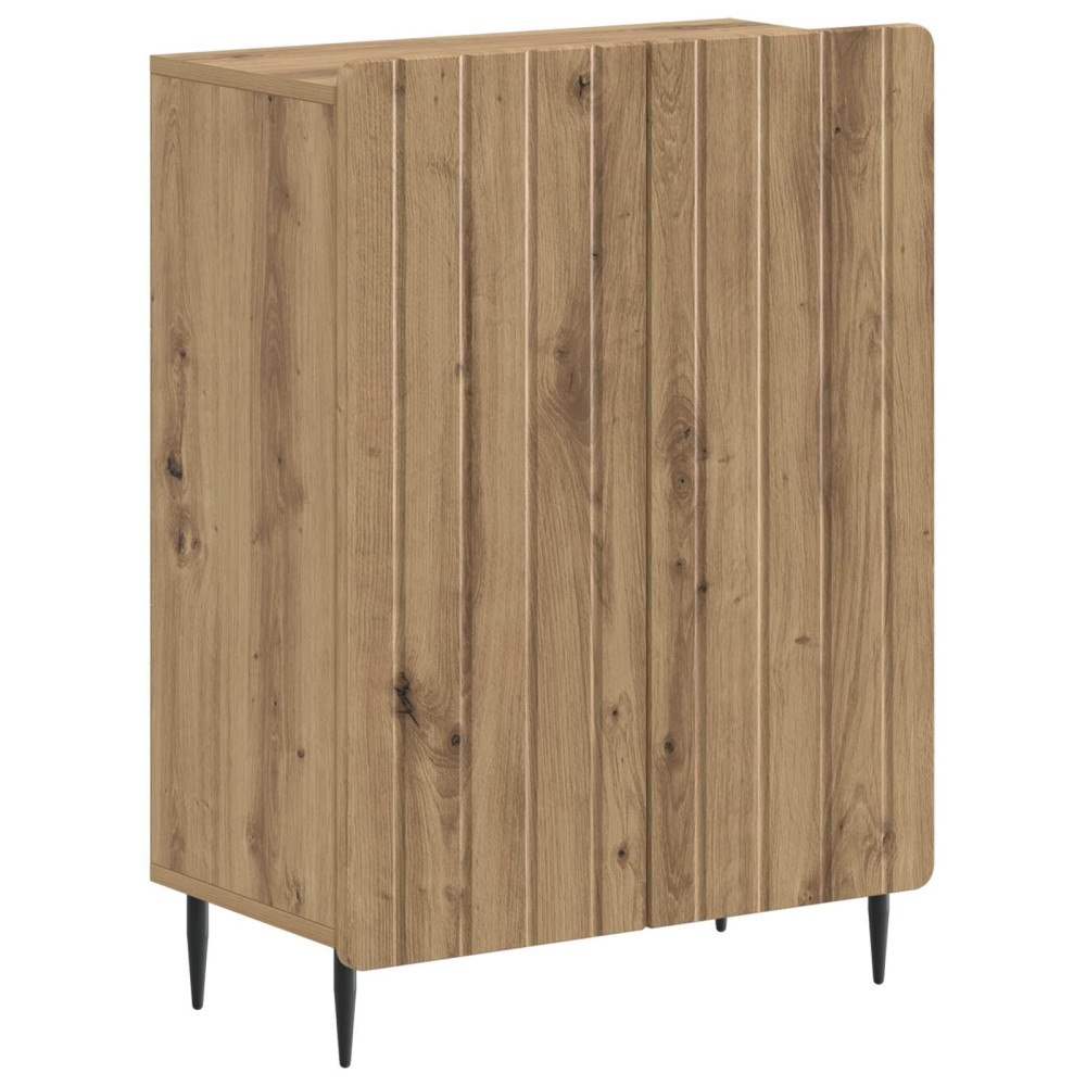 vidaXL Badrumsskrubb ZWOLLE Artisan-ek 59,5 x 31 x 79,5 cm