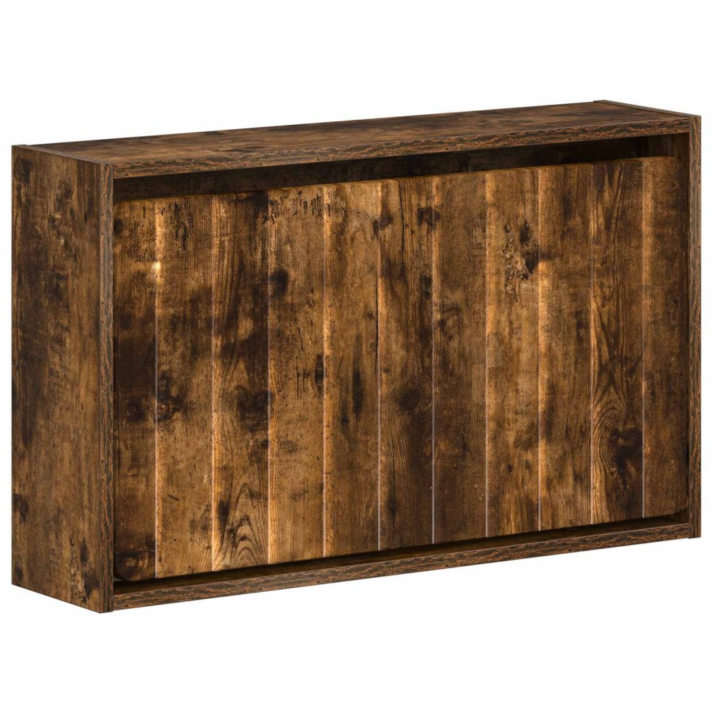 vidaXL Väggmonterad skoskåp ZWOLLE 71 x 17 x 43 cm Konstruerat trä
