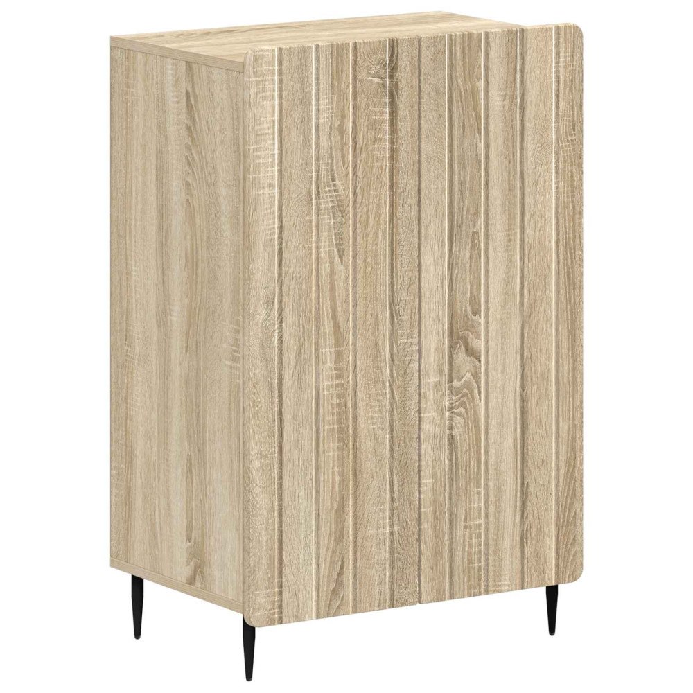 vidaXL Skoskåp ZWOLLE 59,5 x 39,5 x 91,5 cm Konstruerat trä Sonoma-ek