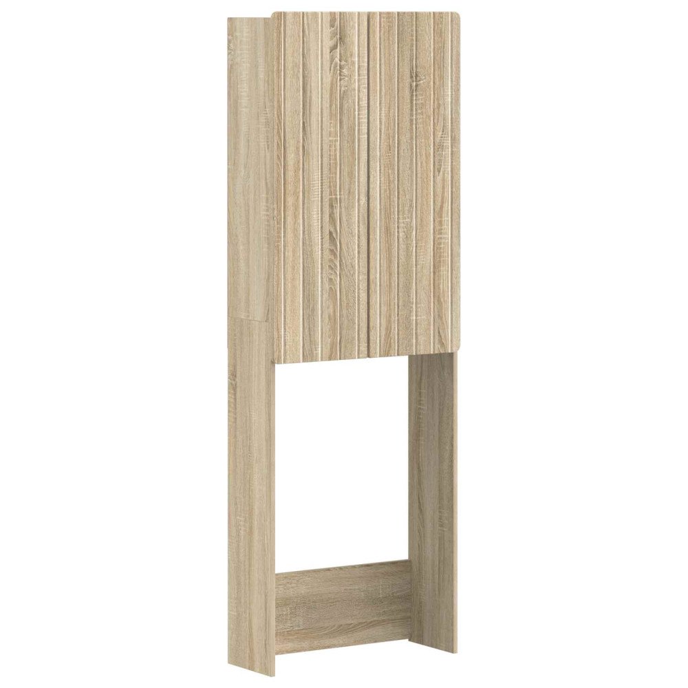 vidaXL Toalett skåp ZWOLLE Sonoma-ek 66 x 25,5 x 190 cm
