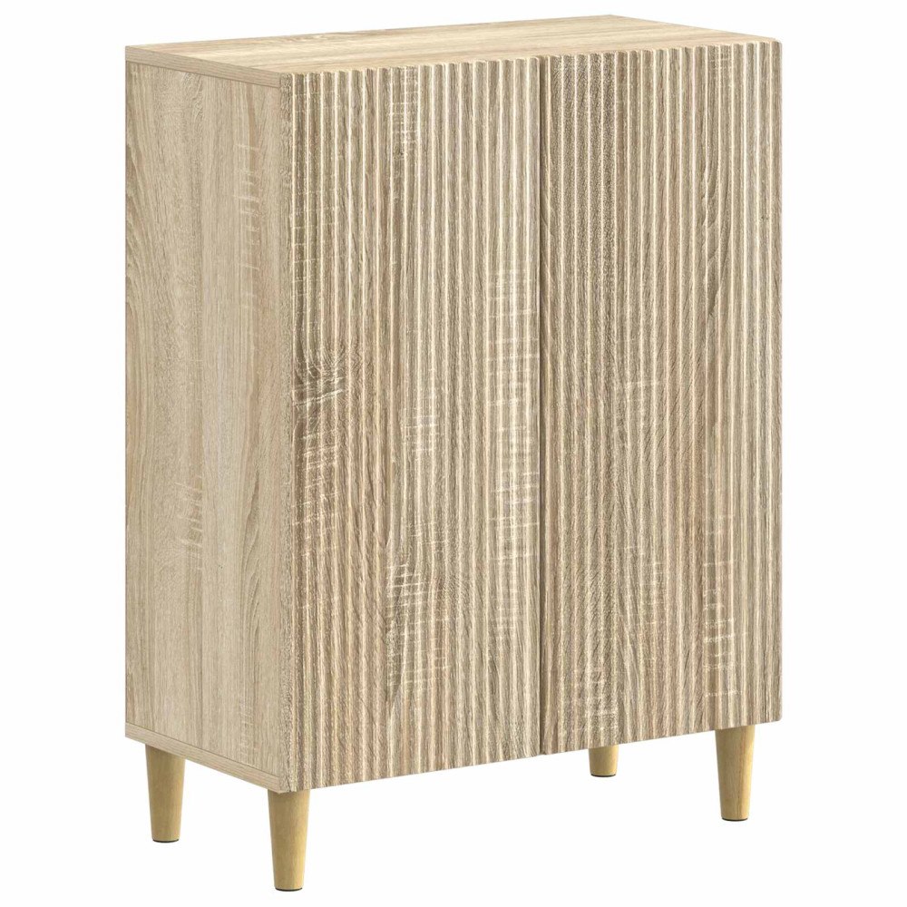 vidaXL Badrumsskrubb ARNHEM Sonoma-ek 59,5 x 31 x 80 cm