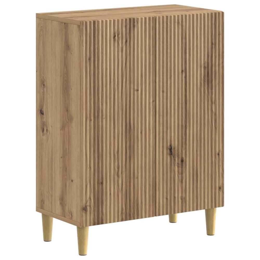 vidaXL Badrumsskrubb ARNHEM Artisan-ek 59,5 x 31 x 80 cm