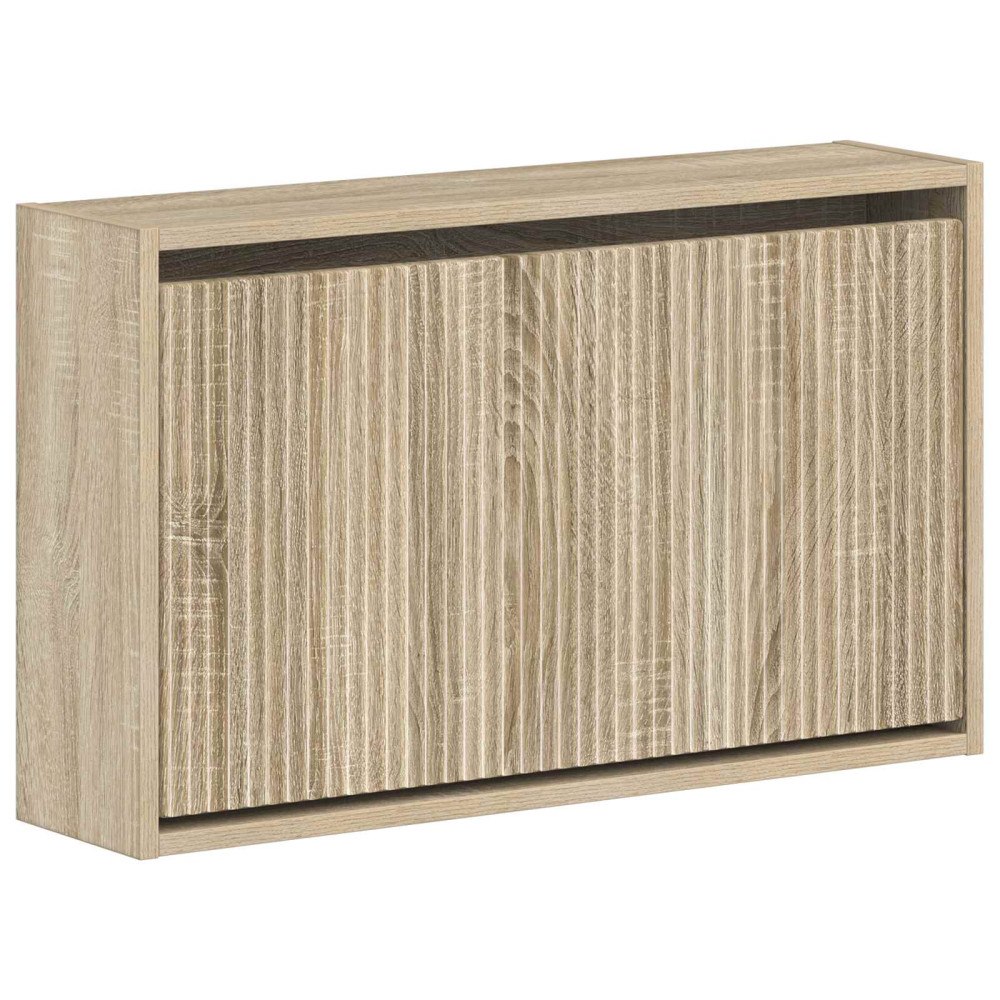 vidaXL Väggmonterad skoskåp ARNHEM 71 x 17 x 43 cm Konstruerat trä