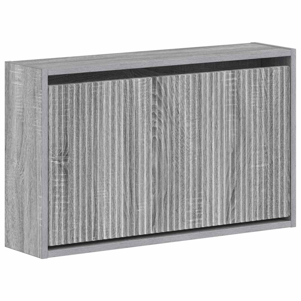vidaXL Väggmonterad skoskåp ARNHEM 71 x 17 x 43 cm Konstruerat trä