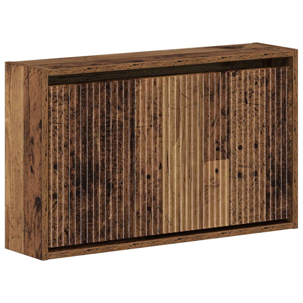 vidaXL Väggmonterad skoskåp ARNHEM 71 x 17 x 43 cm Konstruerat trä