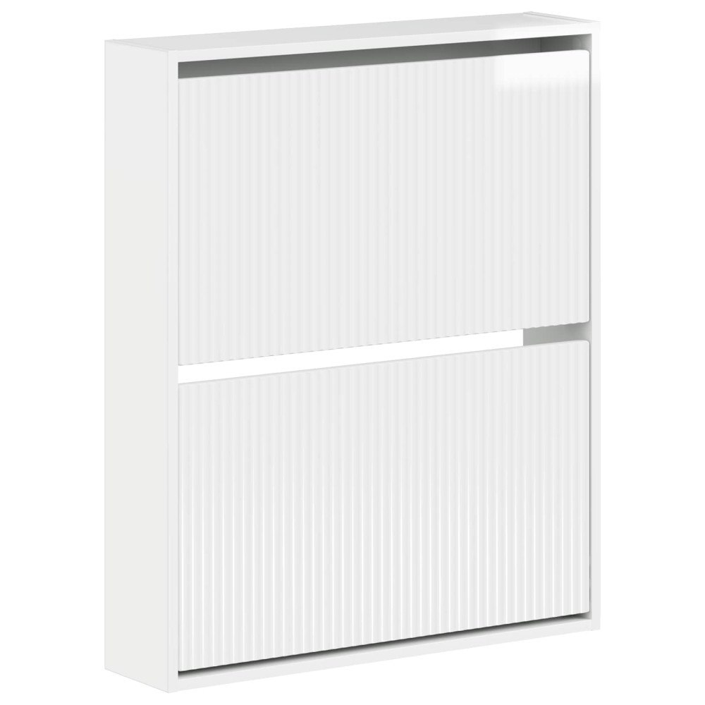 vidaXL Väggmonterad skoskåp ARNHEM 71 x 17 x 86 cm Konstruerat trä