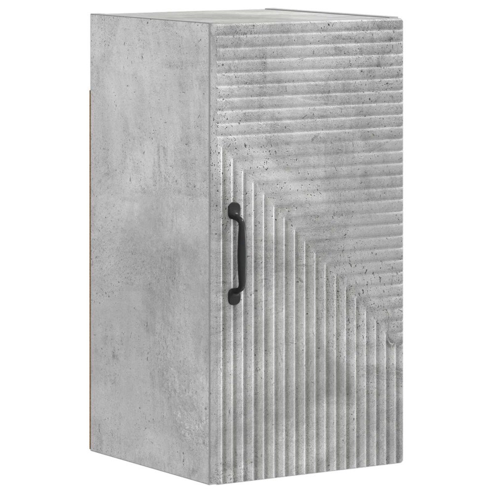 vidaXL Badrumsväggskåp HAARLEM Betonggrå 30 x 31 x 59 cm