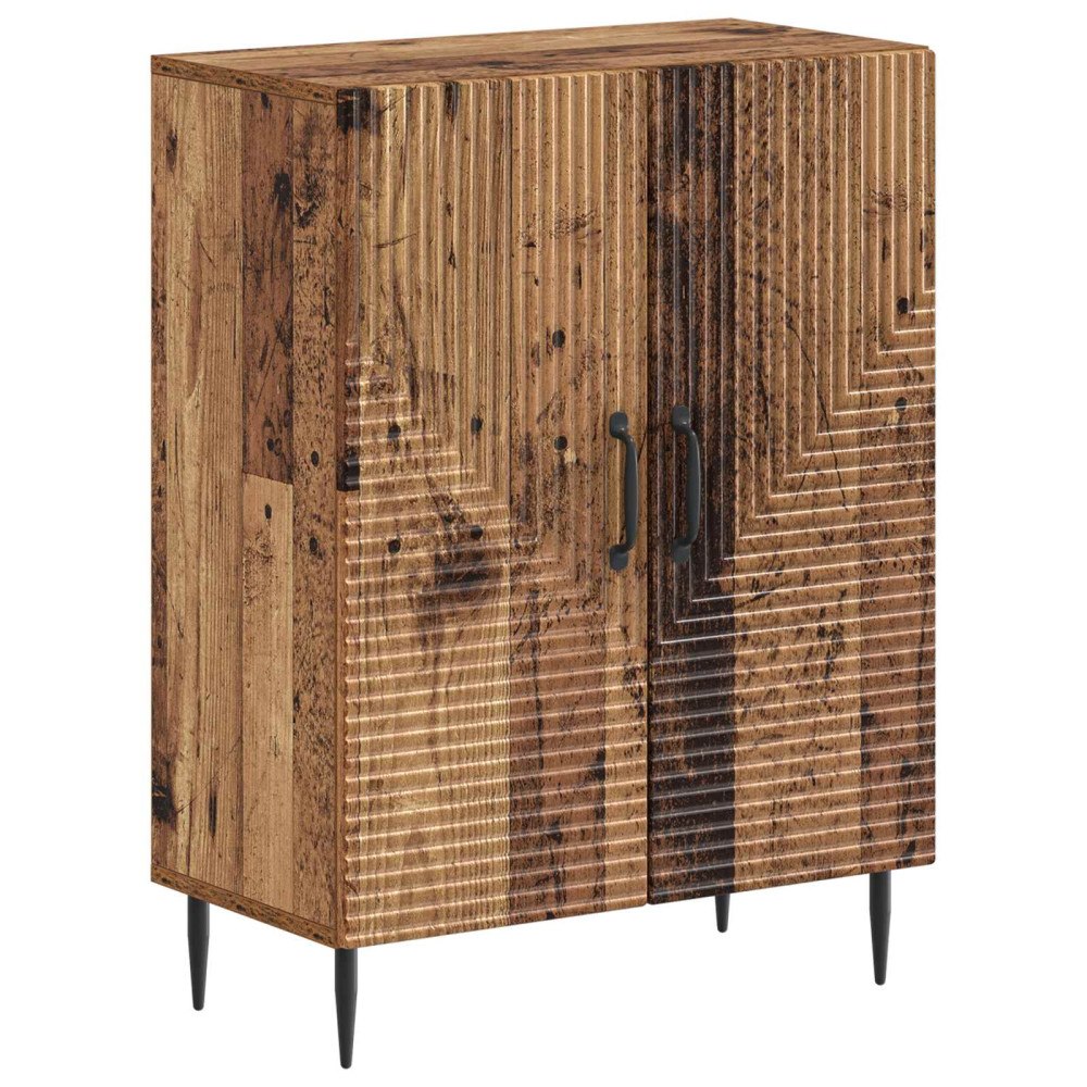 vidaXL Badrumsskrubb HAARLEM Gammalt trä 59,5 x 31 x 80 cm
