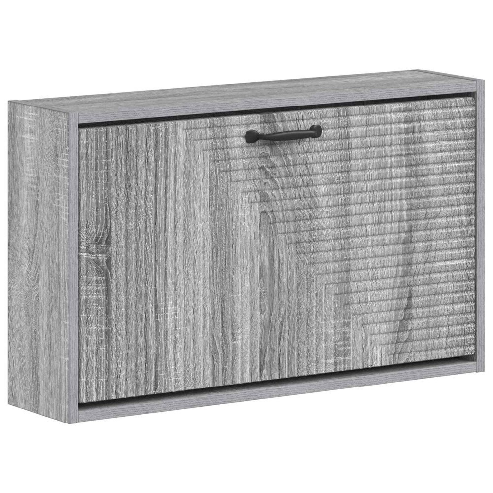 vidaXL Väggmonterad skoskåp HAARLEM 71 x 17 x 43 cm Konstruerat trä