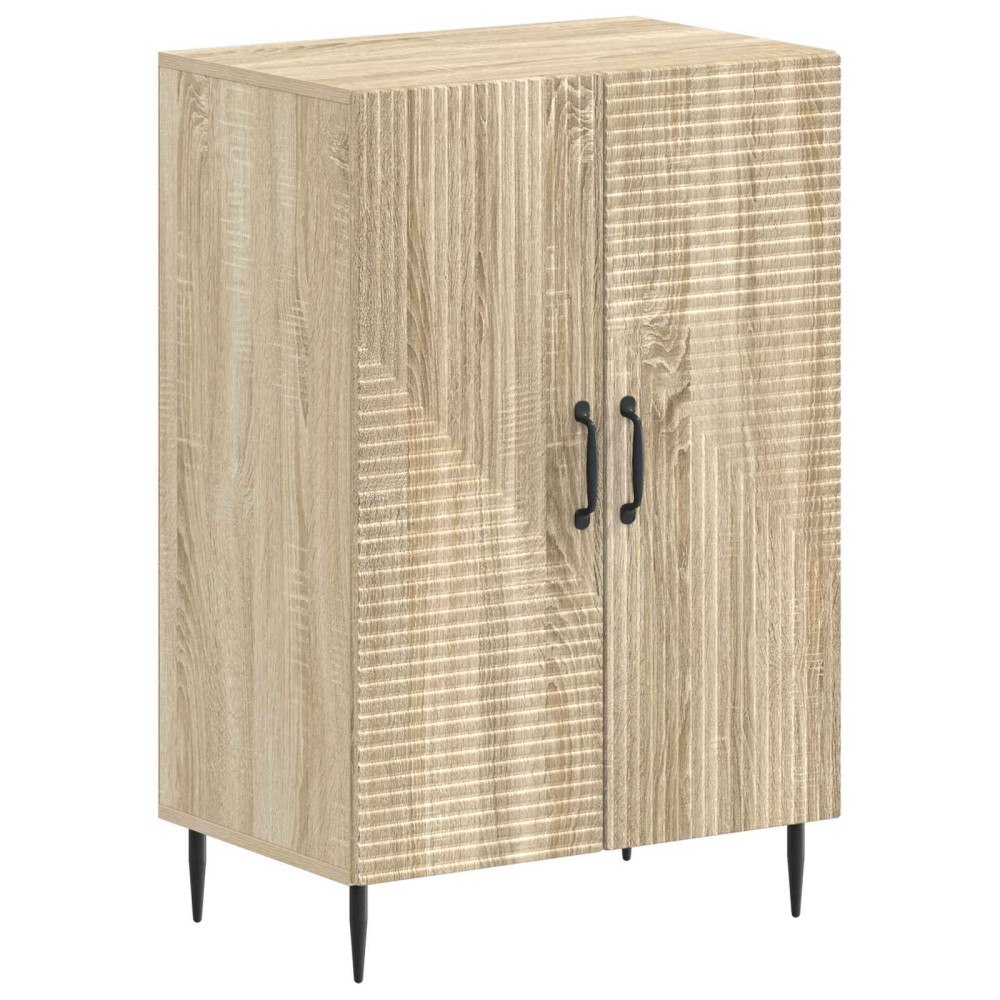 vidaXL Skoskåp HAARLEM 59,5 x 39,5 x 89,5 cm Konstruerat trä Sonoma-ek