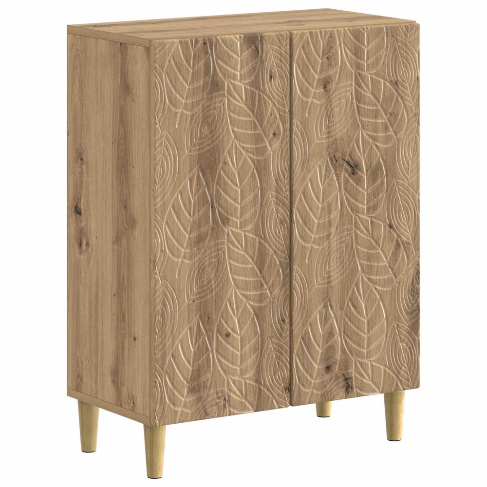 vidaXL Badrumsskrubb DELFT Artisan-ek 59,5 x 31 x 80 cm