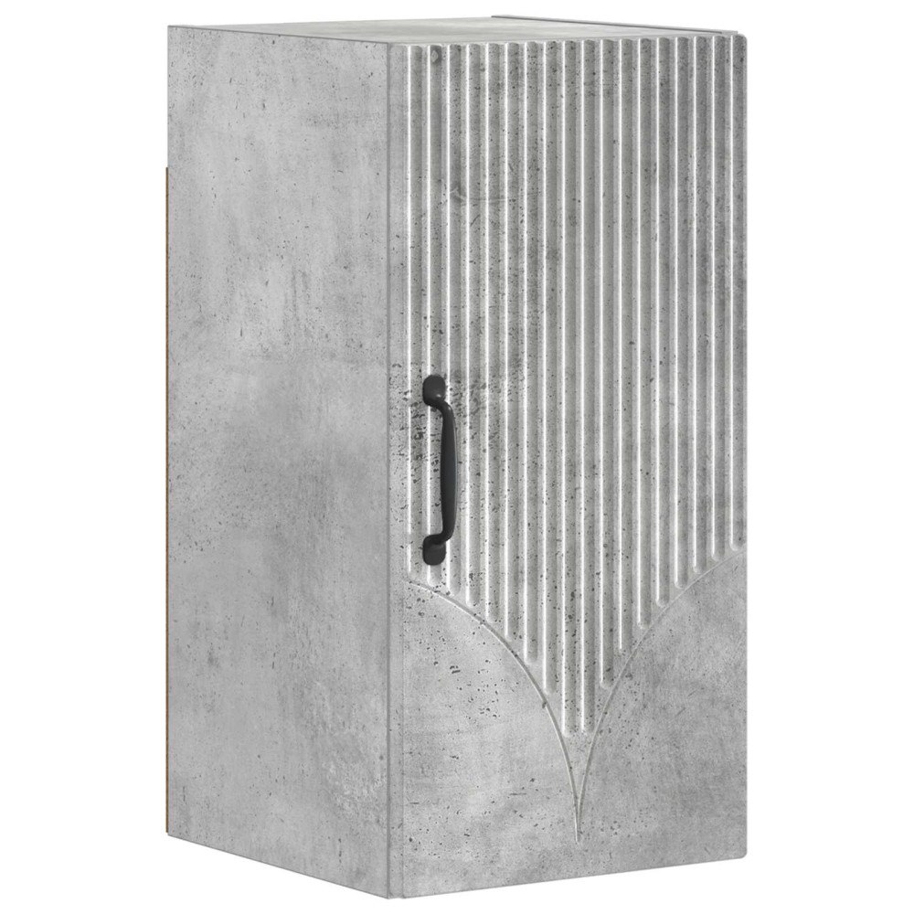 vidaXL Badrumsväggskåp HOORN Betonggrå 30 x 31 x 59 cm Konstruerat trä