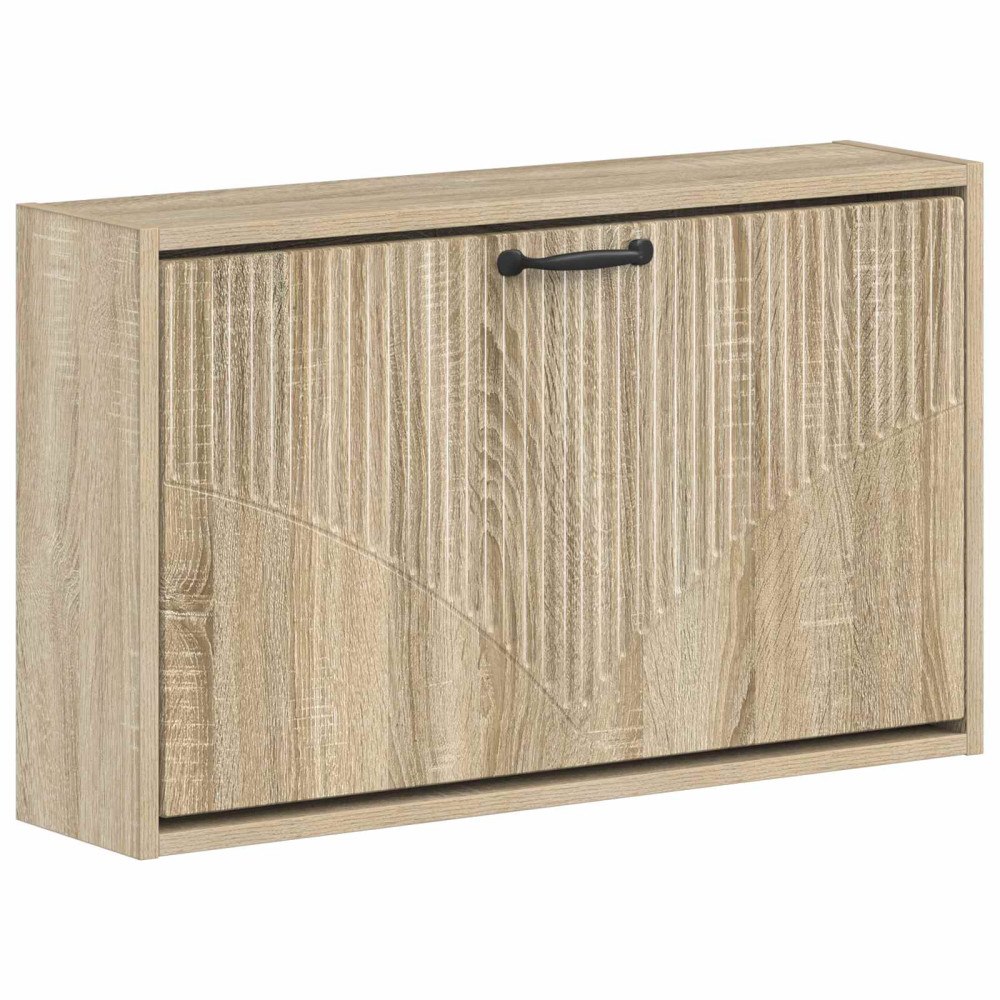 vidaXL Väggmonterad skoskåp HOORN 71 x 17 x 43 cm Konstruerat trä