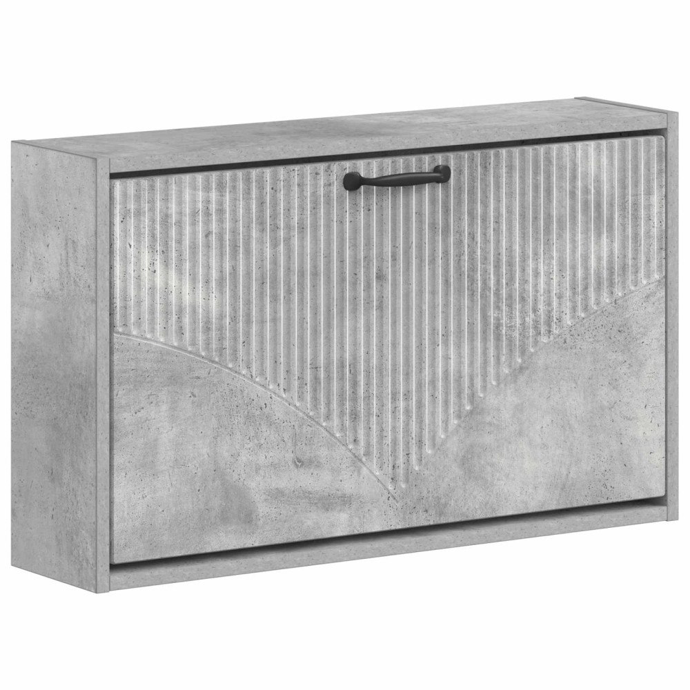 vidaXL Väggmonterad skoskåp HOORN 71 x 17 x 43 cm Konstruerat trä