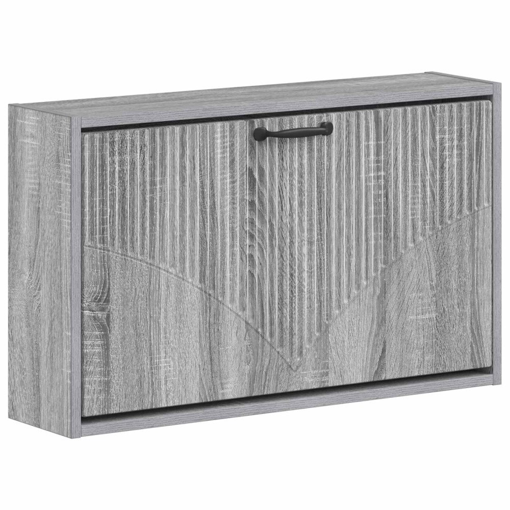 vidaXL Väggmonterad skoskåp HOORN 71 x 17 x 43 cm Konstruerat trä