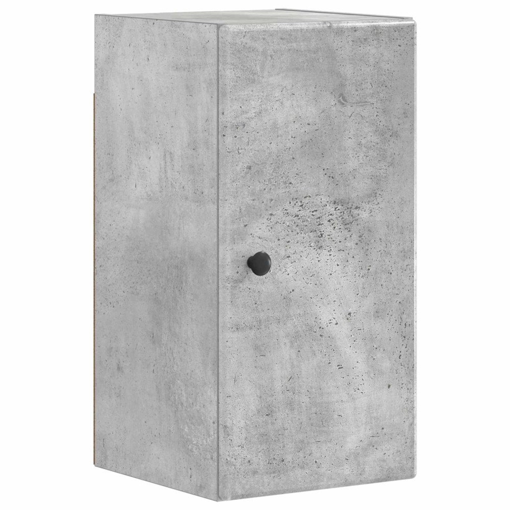 vidaXL Badrumsväggskåp BREDA Betonggrå 30 x 31 x 59 cm Konstruerat trä