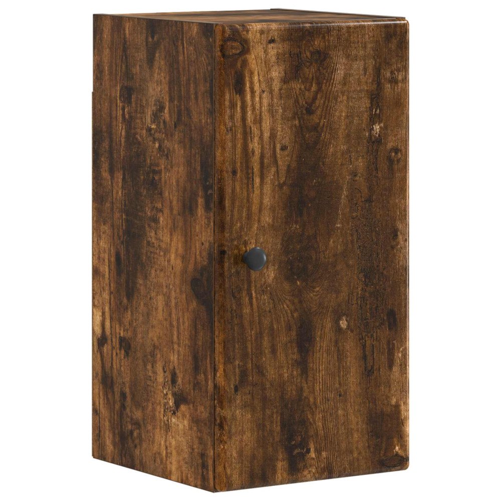 vidaXL Badrumsväggskåp BREDA Rökt ek 30 x 31 x 59 cm Konstruerat trä