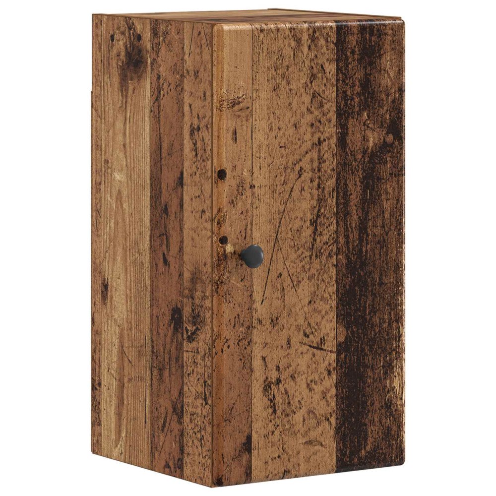 vidaXL Badrumsväggskåp BREDA Gammalt trä 30 x 31 x 59 cm