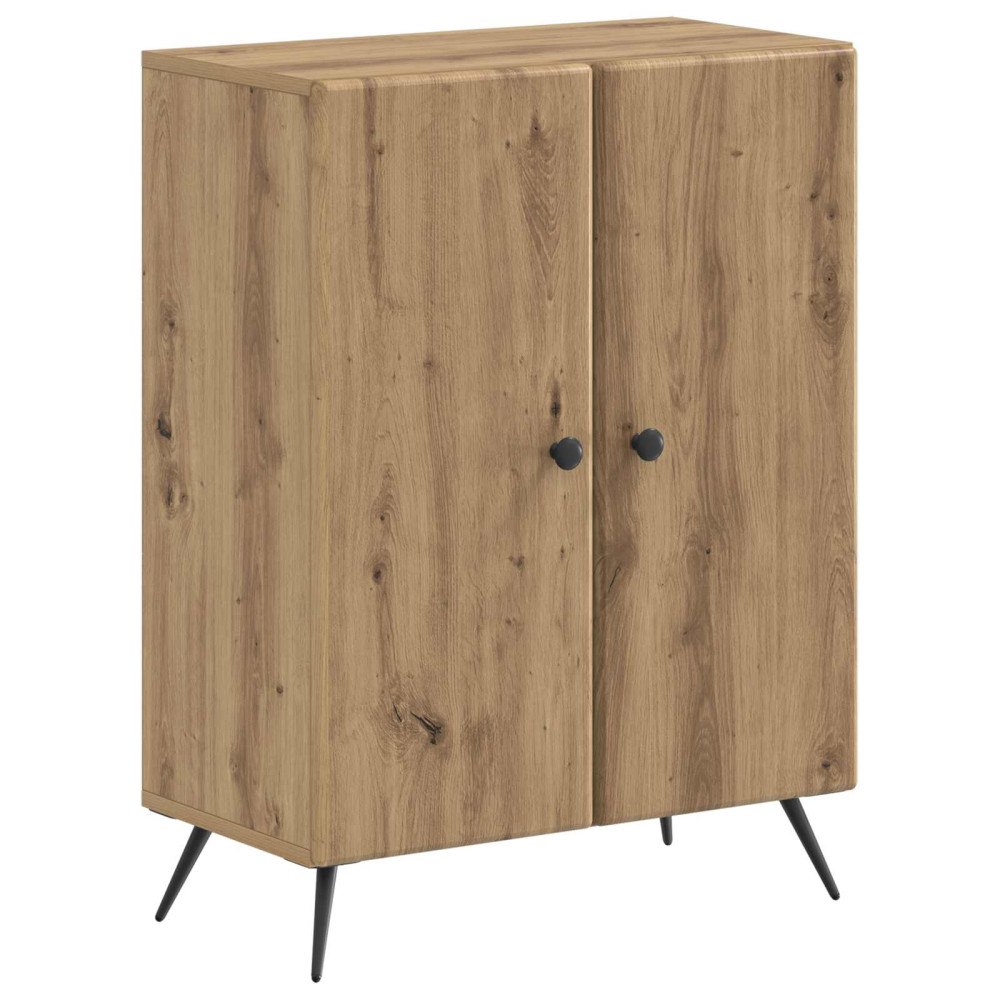 vidaXL Badrumsskrubb BREDA Artisan-ek 59,5 x 31 x 80 cm
