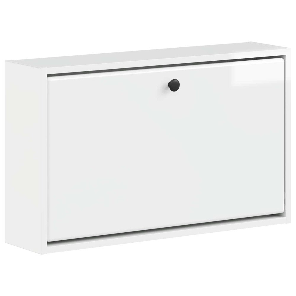 vidaXL Väggmonterad skoskåp BREDA 71 x 17 x 43 cm Konstruerat trä