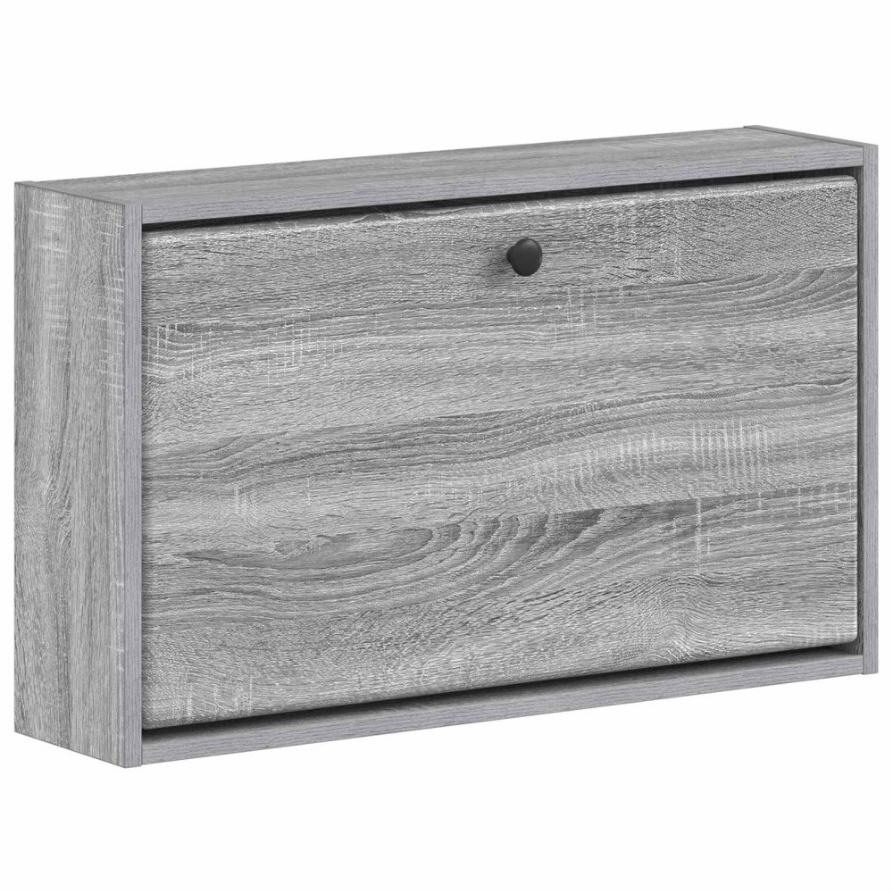 vidaXL Väggmonterad skoskåp BREDA 71 x 17 x 43 cm Konstruerat trä