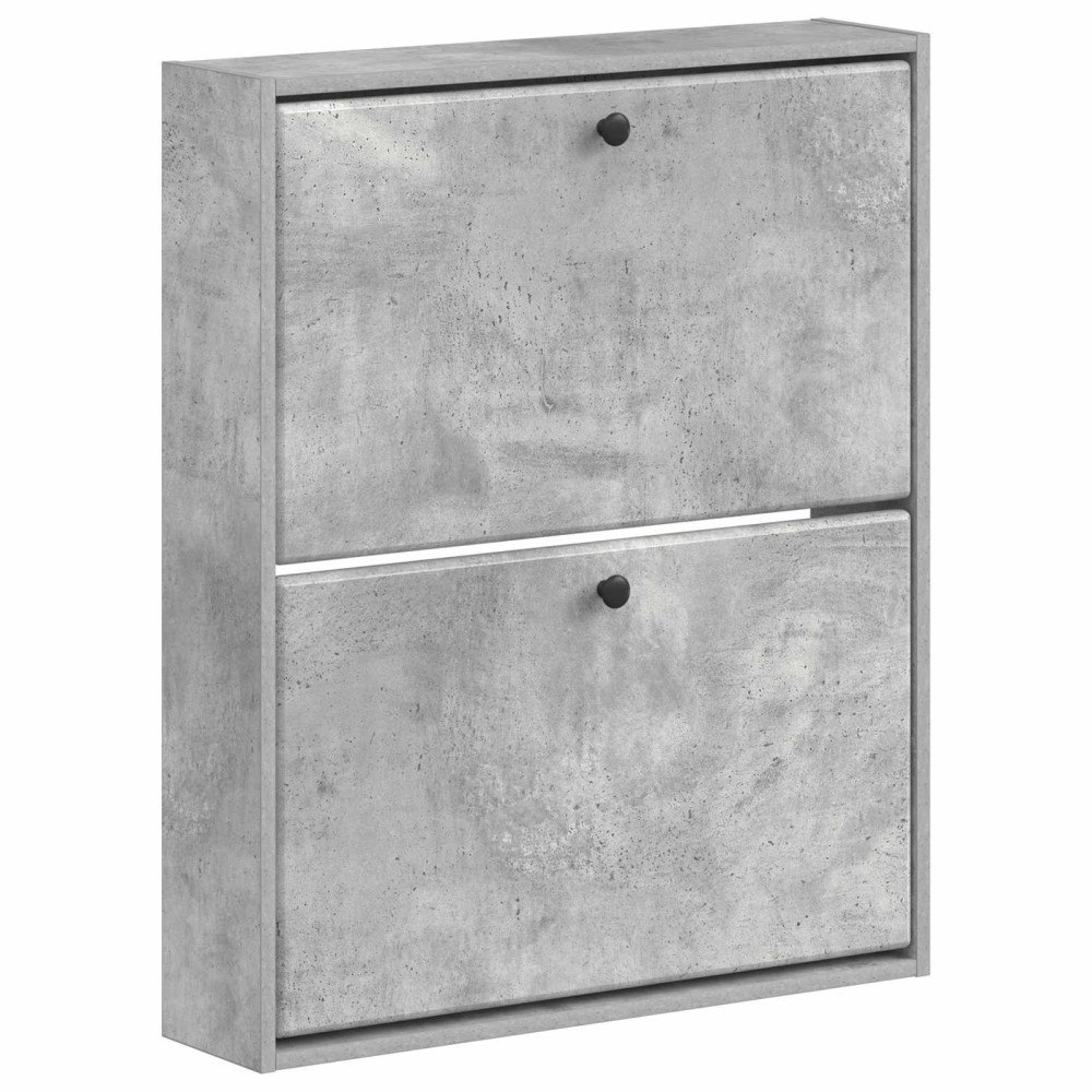 vidaXL Väggmonterad skoskåp BREDA 71 x 17 x 86 cm Konstruerat trä