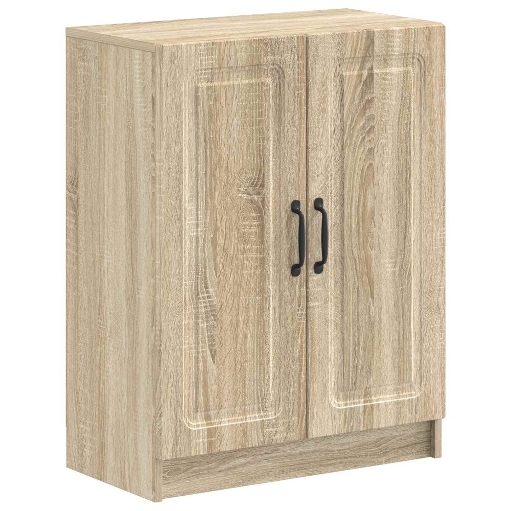 vidaXL Badrumsskrubb UTRECHT Sonoma-ek 59,5 x 31 x 77 cm
