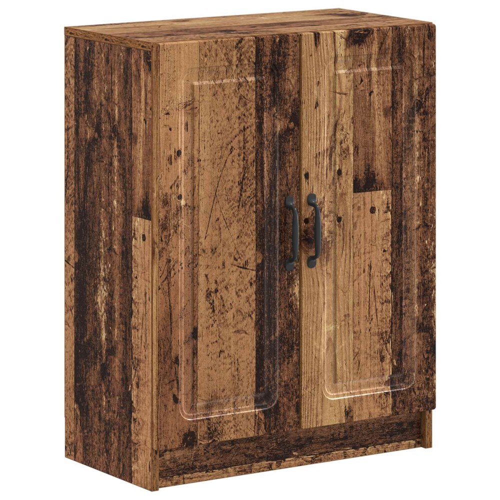 vidaXL Badrumsskrubb UTRECHT Gammalt trä 59,5 x 31 x 77 cm