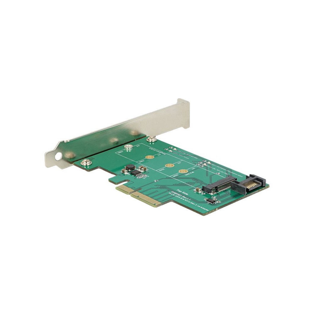 DeLOCK Delock - kontrollerkort - mSATA - eSATA 6Gb/s, PCIe x4