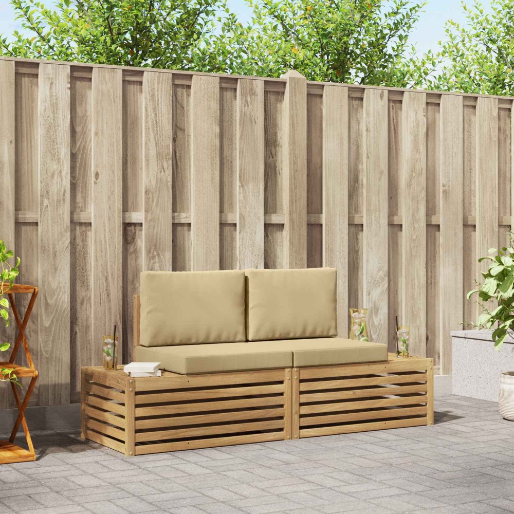 vidaXL Soffgrupper 3 Stycke 182,5 x 63 x 73 cm