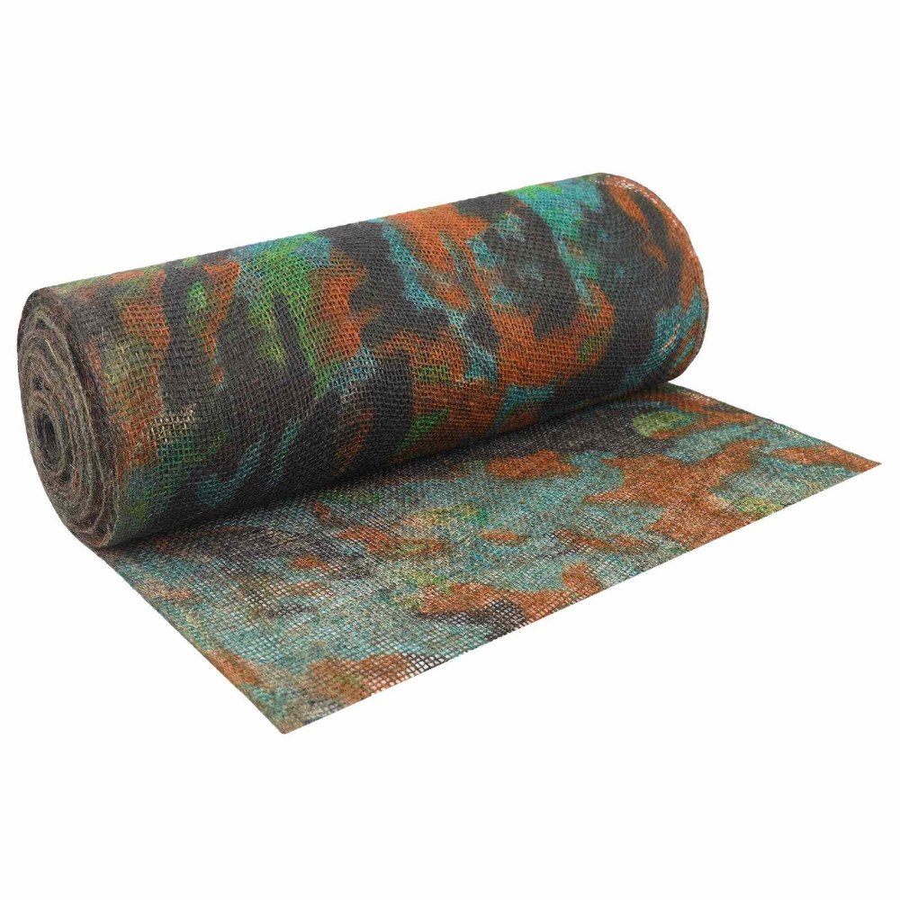 vidaXL Juterrulle Kamouflage 100 x 500 cm