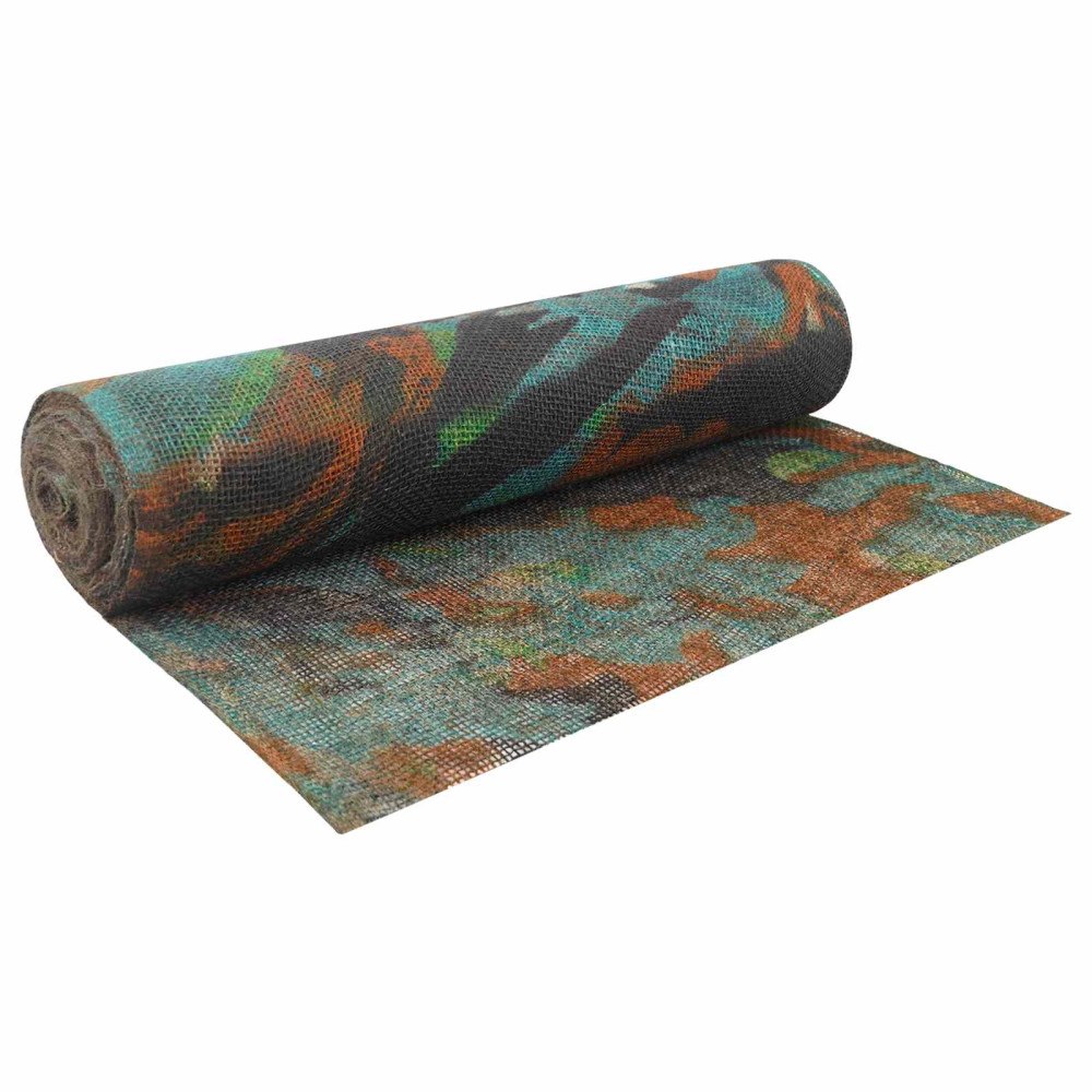 vidaXL Juterrulle Kamouflage 160 x 1000 cm