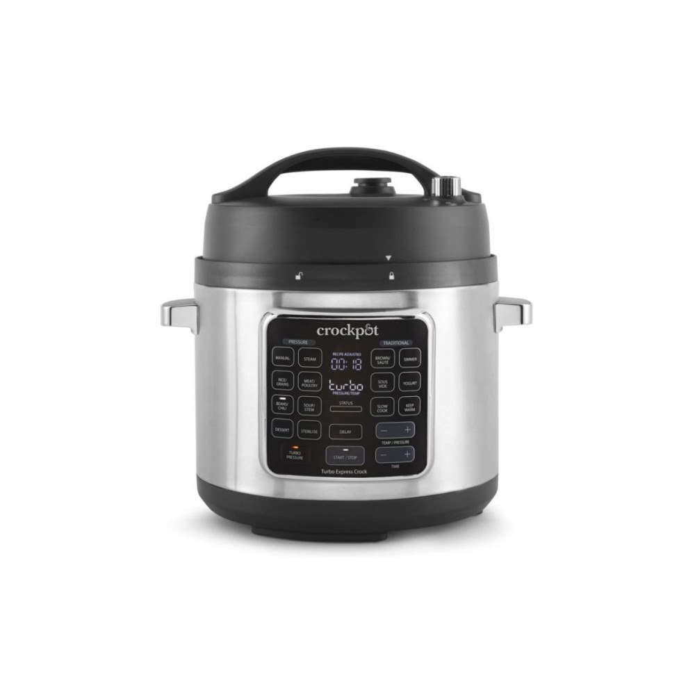 Crock-Pot Crock-Pot CSC062X, 5,6 L, 1400 W, Sort, Rustfrit stål, 7 per...
