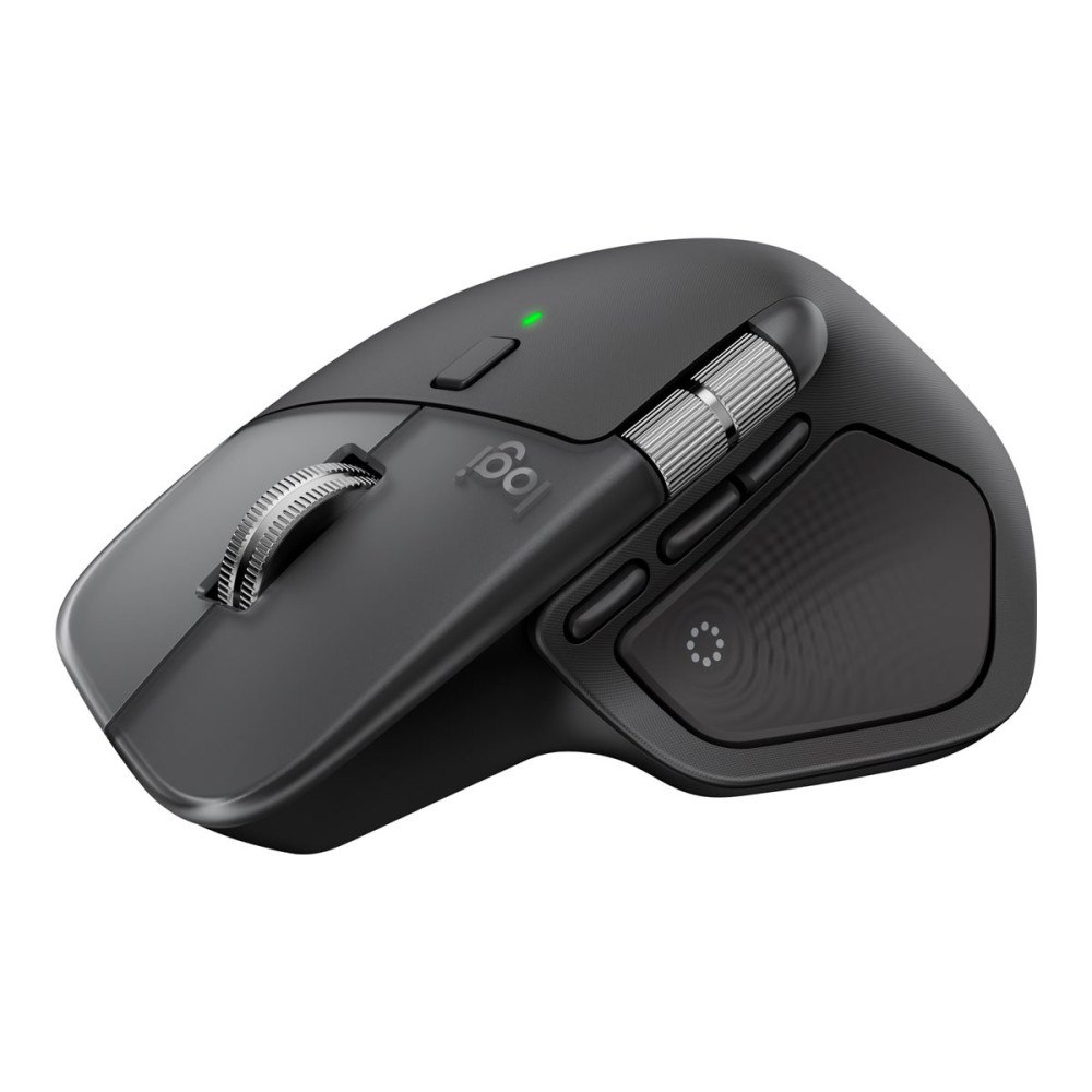 Logitech Logitech MX Master 4 for Mac - mus - Bluetooth, 2.4 GHz - space black
