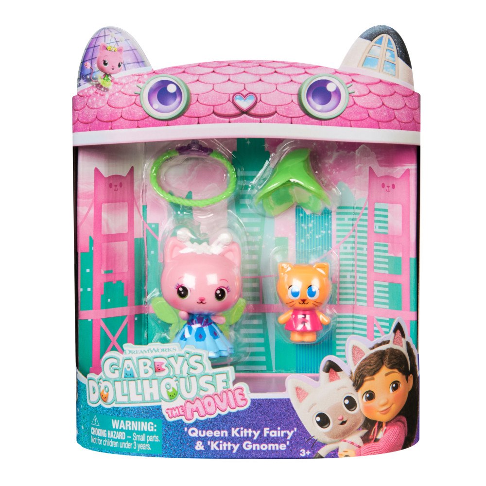 Gabby's Dollhouse Gabbys Film Figurer 2-pk Crystal Garden