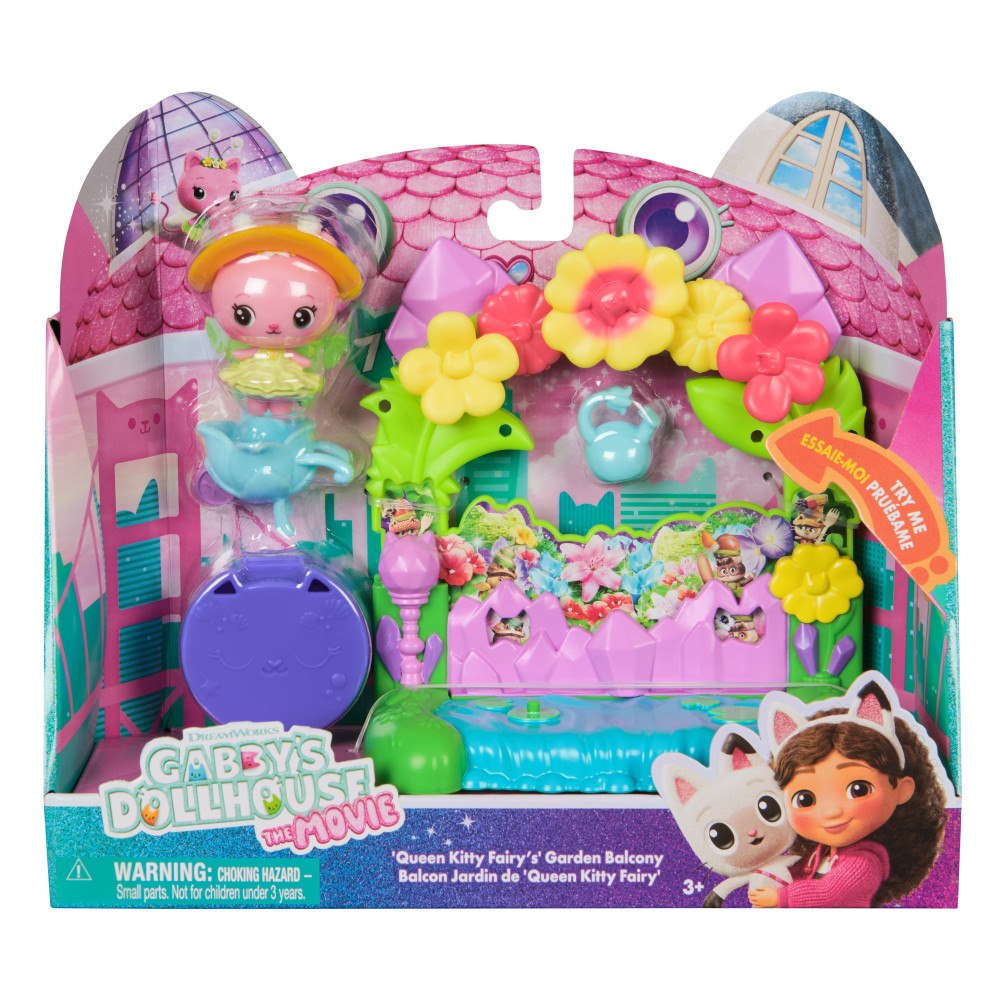 Gabby's Dollhouse Gabbys Film Balkong Crystal Garden