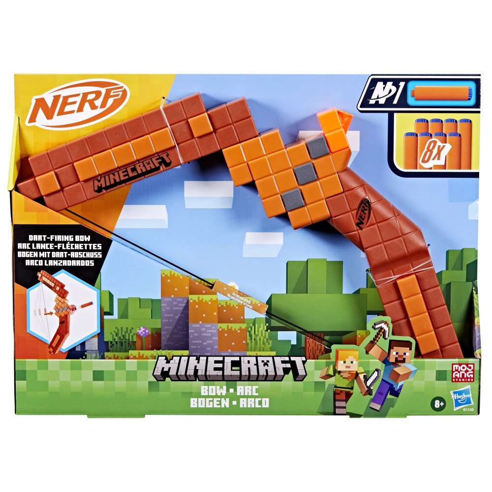 Nerf NERF Minecraft Pilbåge