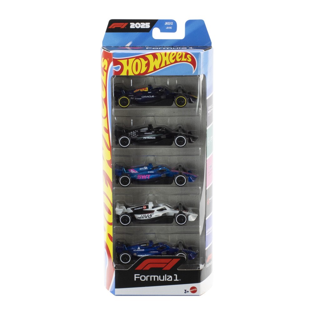 Hot Wheels Hot Wheels F-1 Racing 1:64 5-pack