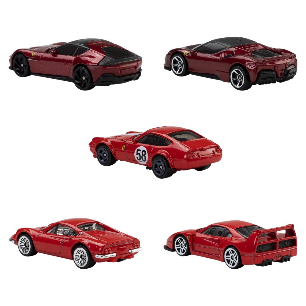 Hot Wheels Hot Wheels Basics Ferrari 1:64 5-pack