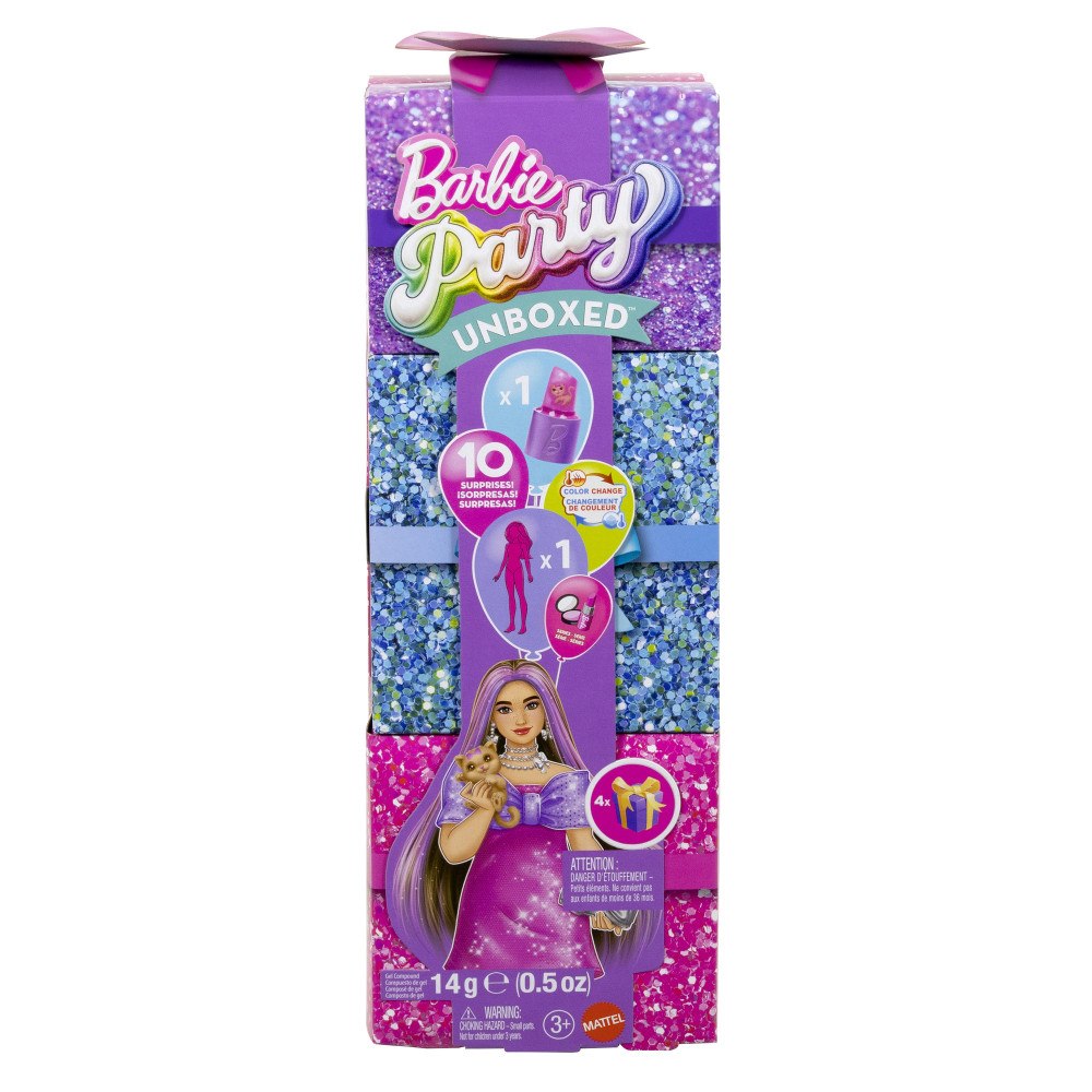 Barbie Barbie GlamParty Unboxed kurvig rosa