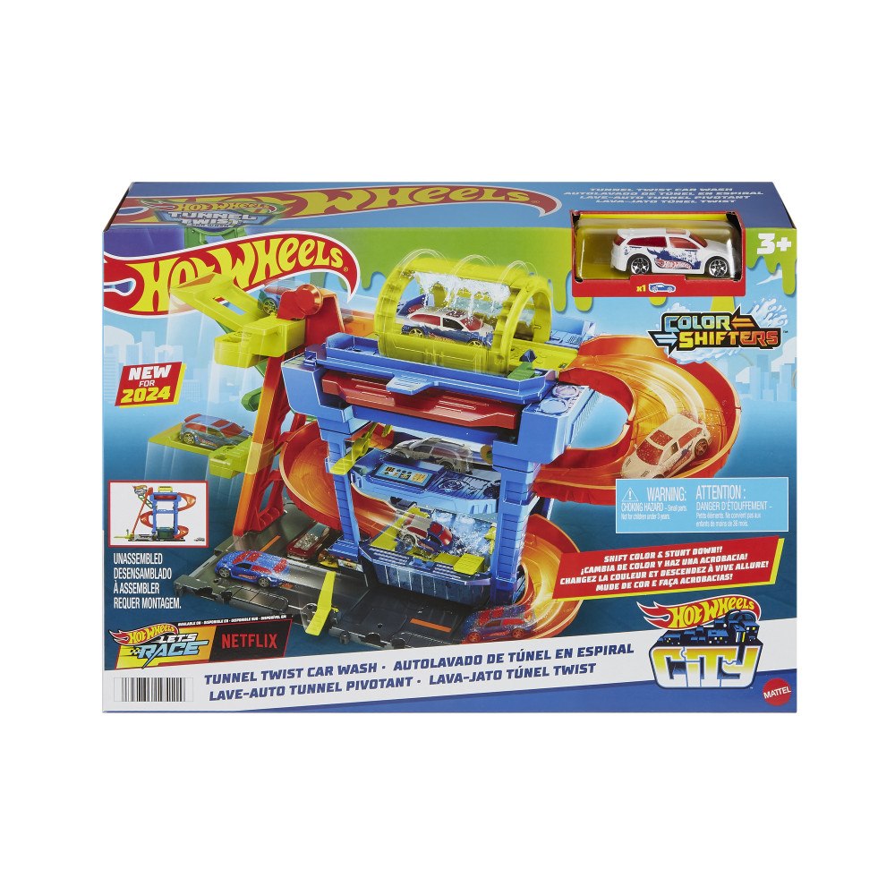 Hot Wheels Hot Wheels City Tunnel Twist Biltvätt