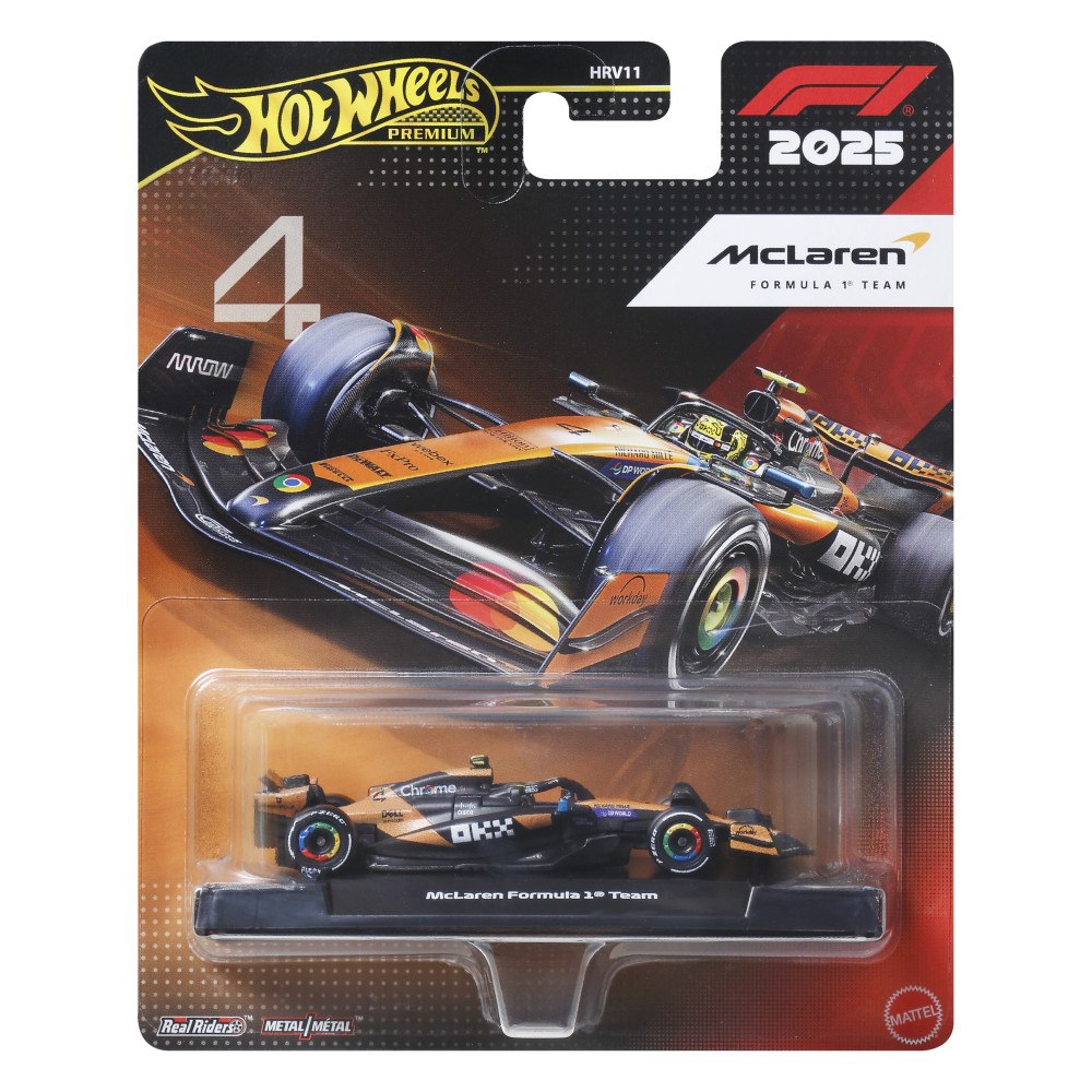 Hot Wheels Hot W. F-1 Racing Premium 1:64 McLaren