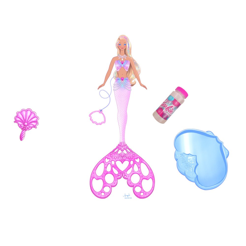 Barbie Barbie Bubbletastic Sjöjungfru