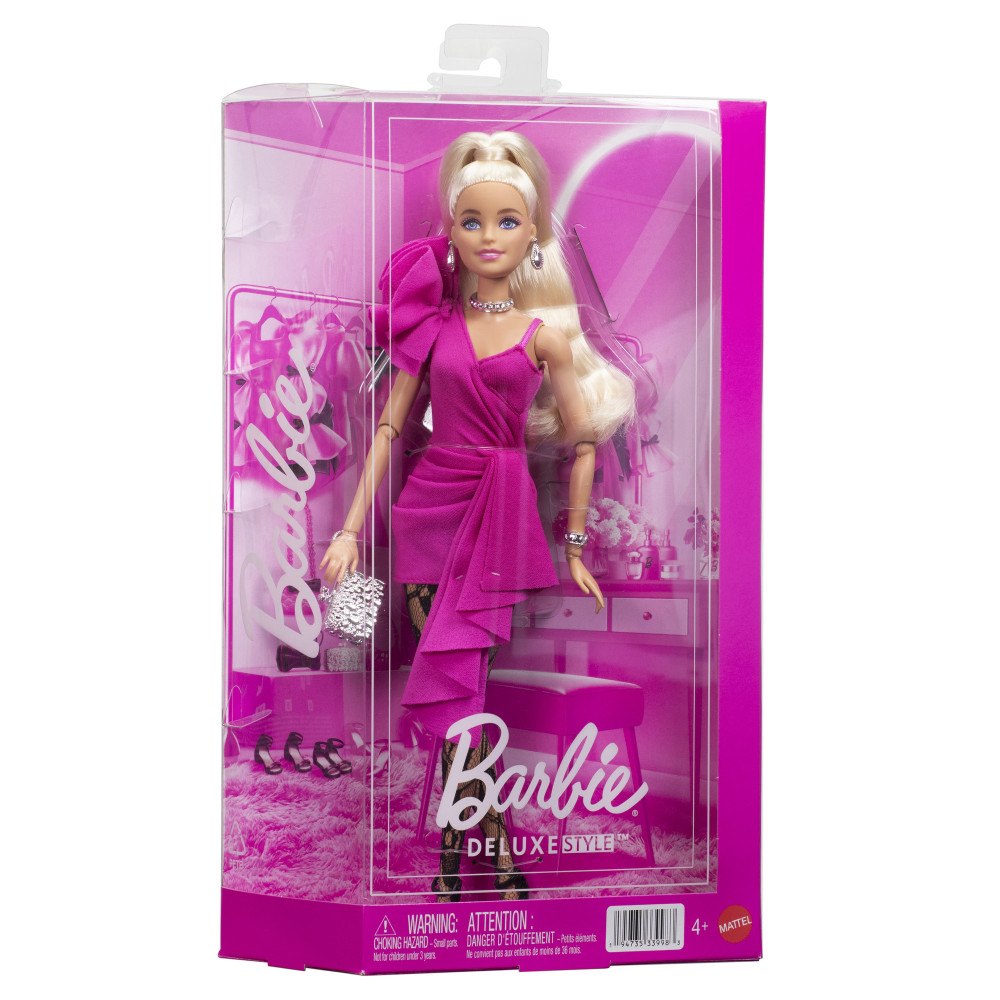 Barbie Barbie Deluxe Stil Rosa/Svarta Tights