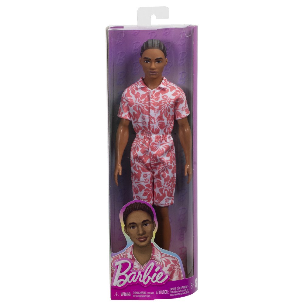 Barbie Barbie Fashionista Ken mönstrad jumpsuit