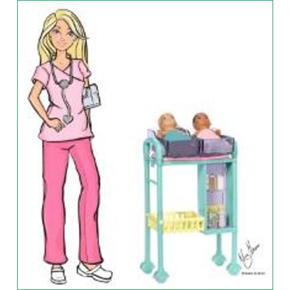 Barbie Barbie Karriär Babyläkare Set